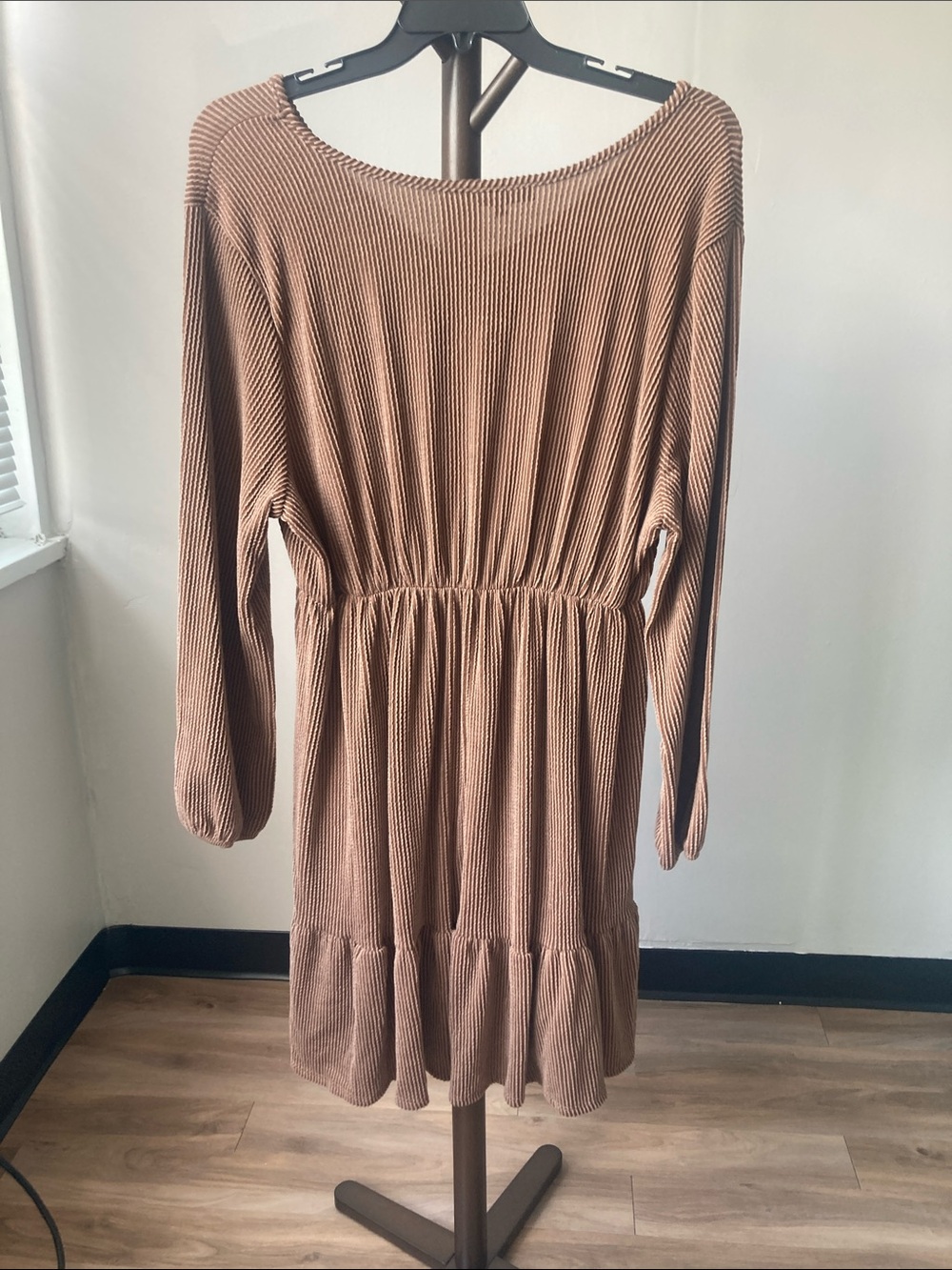 Lexington Ave brown dress boho casual business casual western granola girl 3X - Picture 8 of 17